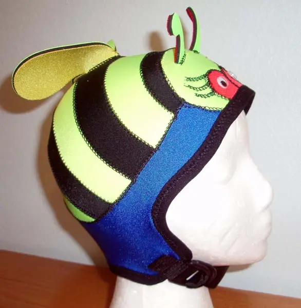 The Bumble Bee Styled Minihood - Three D