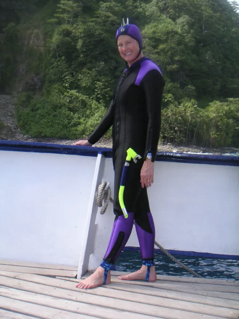 Women Named Mel In Wetsuit And A Cap